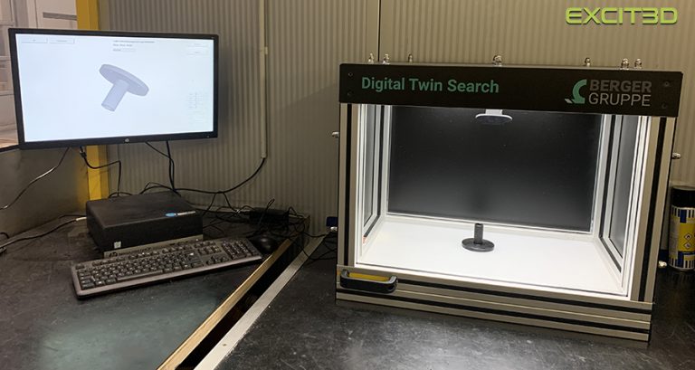 Berger Group identifies unknown components with the Digital Twin Search Software of EXCIT3D GmbH (2019)