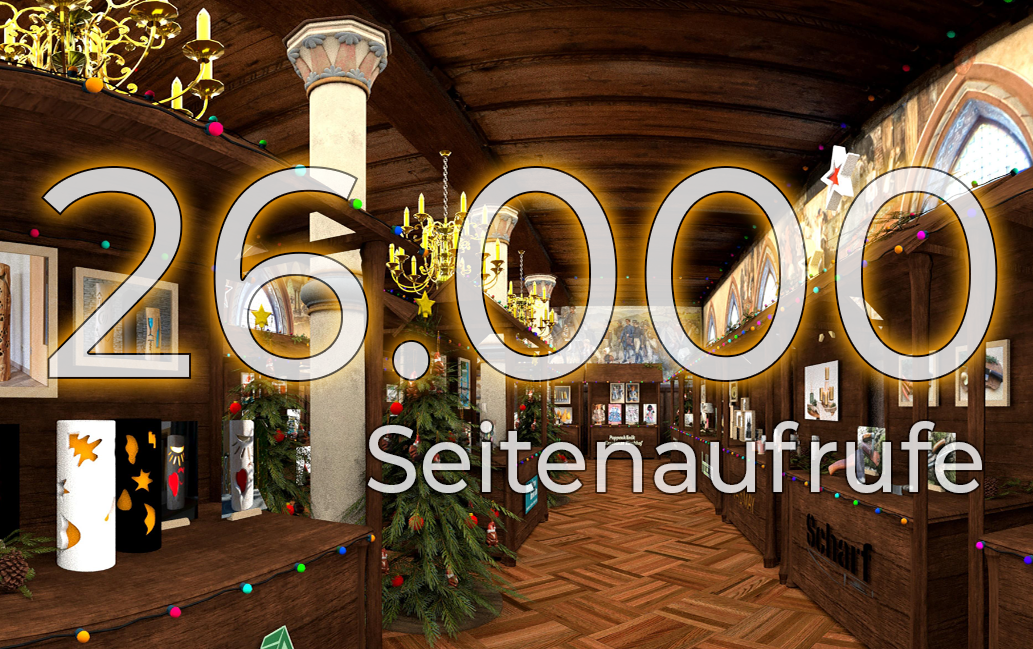 Bilanz des virtuellen Weihnachtsmarkts von Schloss Burg