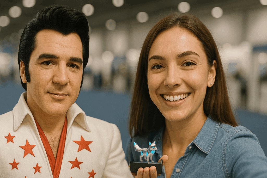 Promi-Avatar für Messe-Marketing