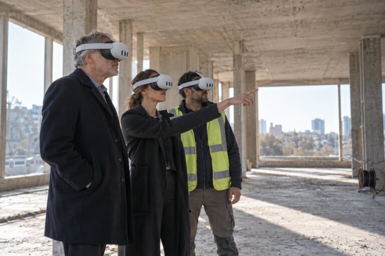 HolonMR: joint walkthrough with mixed reality headsets